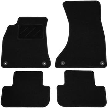 Tapis voiture pour Audi A4 2009-4 pièces