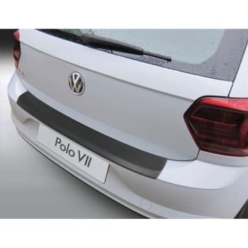 Protection de seuil arrière ABS Volkswagen Polo VI 5 portes 2017- Noir