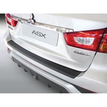 Protection de seuil arrière ABS Mitsubishi ASX 10 / 2016- Noir