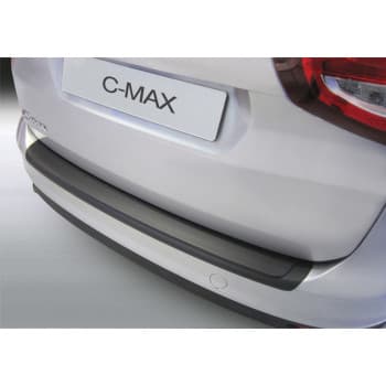 Protection de seuil arrière en ABS Ford C-Max 6 / 2015- Noir