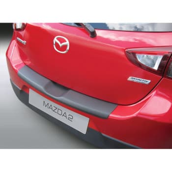 Protection de seuil arrière ABS Mazda 2 3/5-door 2015- Noir