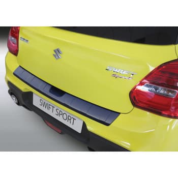 Protection de seuil arrière en ABS Suzuki Swift Sport 4/2018 - 'Ribbed' Black