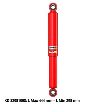 KONI FSD Amortisseur arrière Fiat Ducato 250/290 Camper VAN 2006- (L max. 444 mm - L min 295 mm) (8205 8205-1008