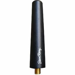 Gomme à effacer Antenna Evo en caoutchouc Simoni Racing - Noir - Longueur 7,5 cm