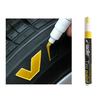 Simoni Racing Tire Pin Jaune