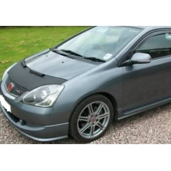 Bra de Capot Honda Civic Berline 2001-2006 look carbone
