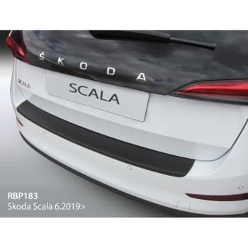 Protection de seuil arrière ABS Skoda Scala 2019- Noir
