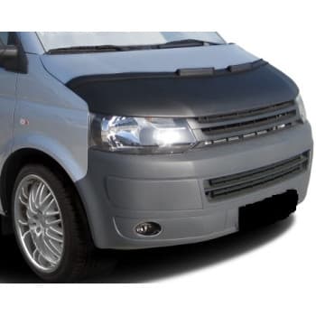Bra de Capot Volkswagen Transporter T5 facelift 2010- noir