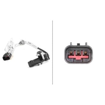 Capteur d'angle, vilebrequin 6PU 013 122-161 Hella