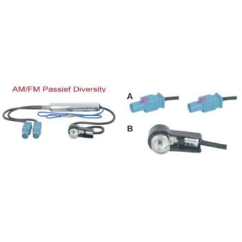 Adaptateur d'antenne AM / FM Diversity passif