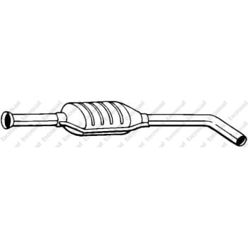 Silencieux central 200-341 Bosal