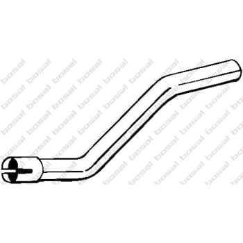 Tuyau d'échappement 750-027 Bosal