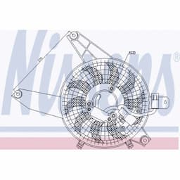 Ventilateur, refroidissement du moteur