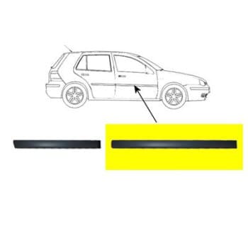 Baguette et bande protectrice, porte