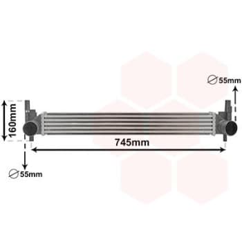 Intercooler, échangeur 49004039 International Radiators