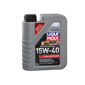 Huile moteur Liqui Moly MoS2 Leichtlauf 15W40 A3/B4 1L