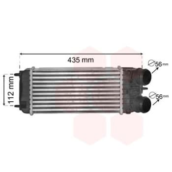 Intercooler, échangeur 40004353 International Radiators