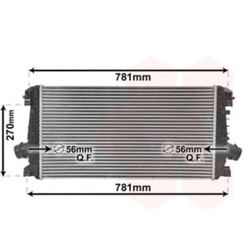 Intercooler, échangeur 37004550 International Radiators