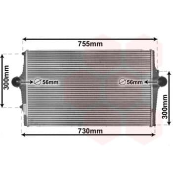 Intercooler, échangeur 59004136 International Radiators