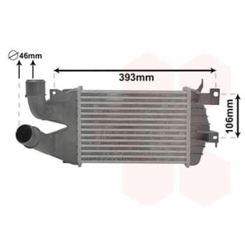 Intercooler, échangeur 37004584 International Radiators