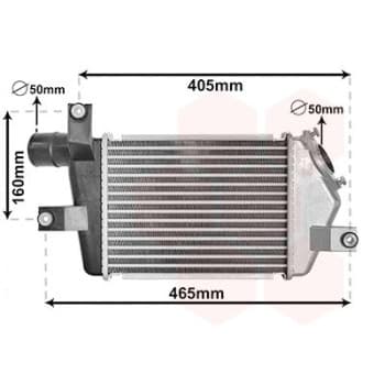 Intercooler, échangeur 32014702 International Radiators