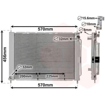 Module de refroidissement 4300M499 International Radiators