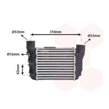 Intercooler, échangeur 03004186 International Radiators