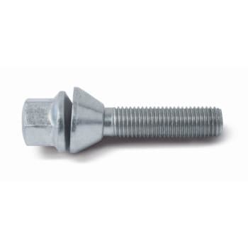 H&R Boulon de roue conique avec anneau mobile M12x1.50 - Longueur 41mm (ex Renault, Saab)