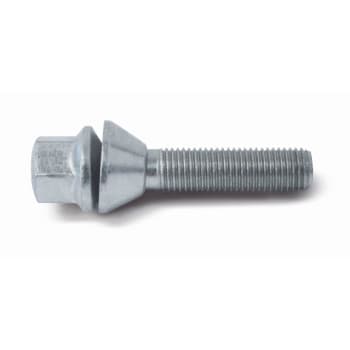 H&R Boulon de roue conique avec bague mobile M12x1.50 - Longueur 42mm (ex Renault)