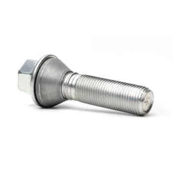 H&R Boulon de roue conique avec anneau mobile M14x1,25 - Longueur 31mm (ex. BMW)