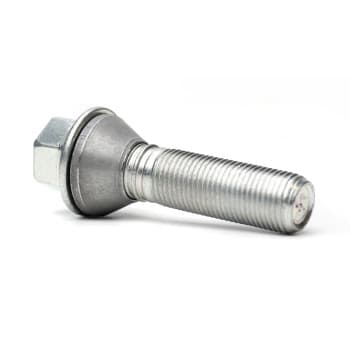 H&R Boulon de roue conique avec anneau mobile M14x1,25 - Longueur 48mm (ex. BMW)