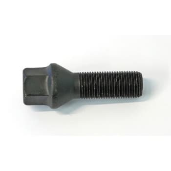 H&R Boulon de roue conique M14x1.25 - Longueur 48mm - Noir