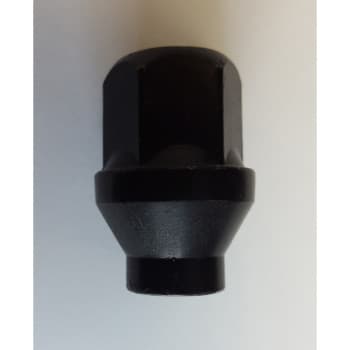 H&R Ecrou de roue avec axe 5mm, conique ø16,7mm - M14x1.50 - Longueur 34mm - Noir fermé