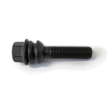 H&R Boulon de roue convexe avec anneau mobile R14 M14x1,50 - Longueur 29mm - Noir (ex. Porsche, VW T5, V