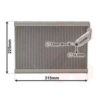 Evaporateur climatisation