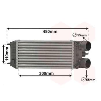 Intercooler, échangeur 40014702 International Radiators