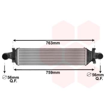 Intercooler, échangeur 30004659 International Radiators