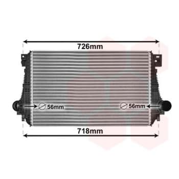 Intercooler, échangeur 58004368 International Radiators