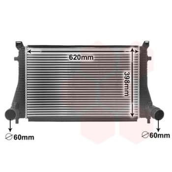 Intercooler, échangeur 58014702 International Radiators