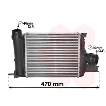 Intercooler, échangeur 15004013 International Radiators