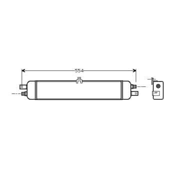 REFROIDISSEUR D'HUILE DIE TURBO BMW 524. O 06003037 Van Wezel