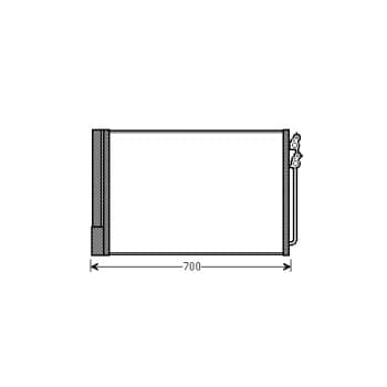 Condenseur, climatisation 06005370 International Radiators