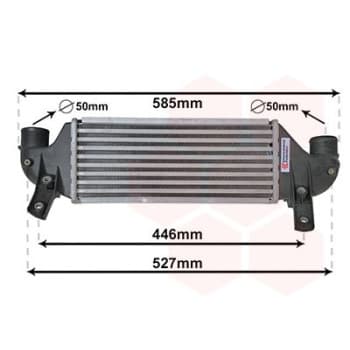 Intercooler, échangeur 18004313 International Radiators