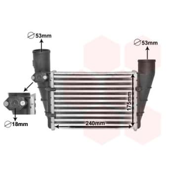 Intercooler, échangeur 03004112 International Radiators