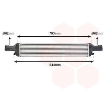 Intercooler, échangeur 03004319 International Radiators