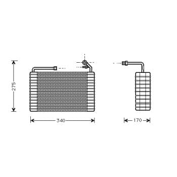 Evaporateur climatisation