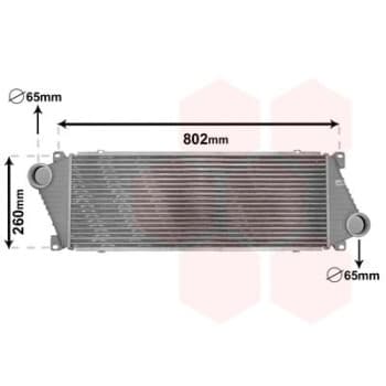 Intercooler, échangeur 30004217 International Radiators