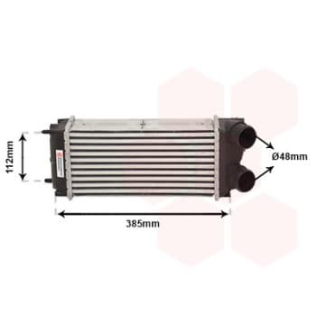 Intercooler, échangeur 40004299 International Radiators