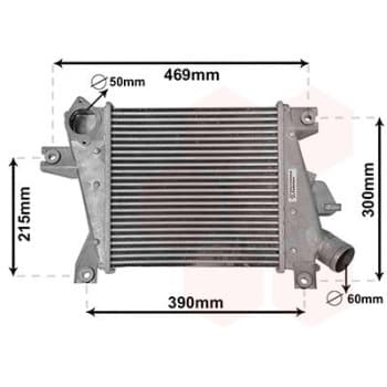 Intercooler, échangeur 13014700 International Radiators