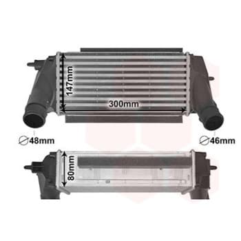 Intercooler, échangeur 18014702 International Radiators